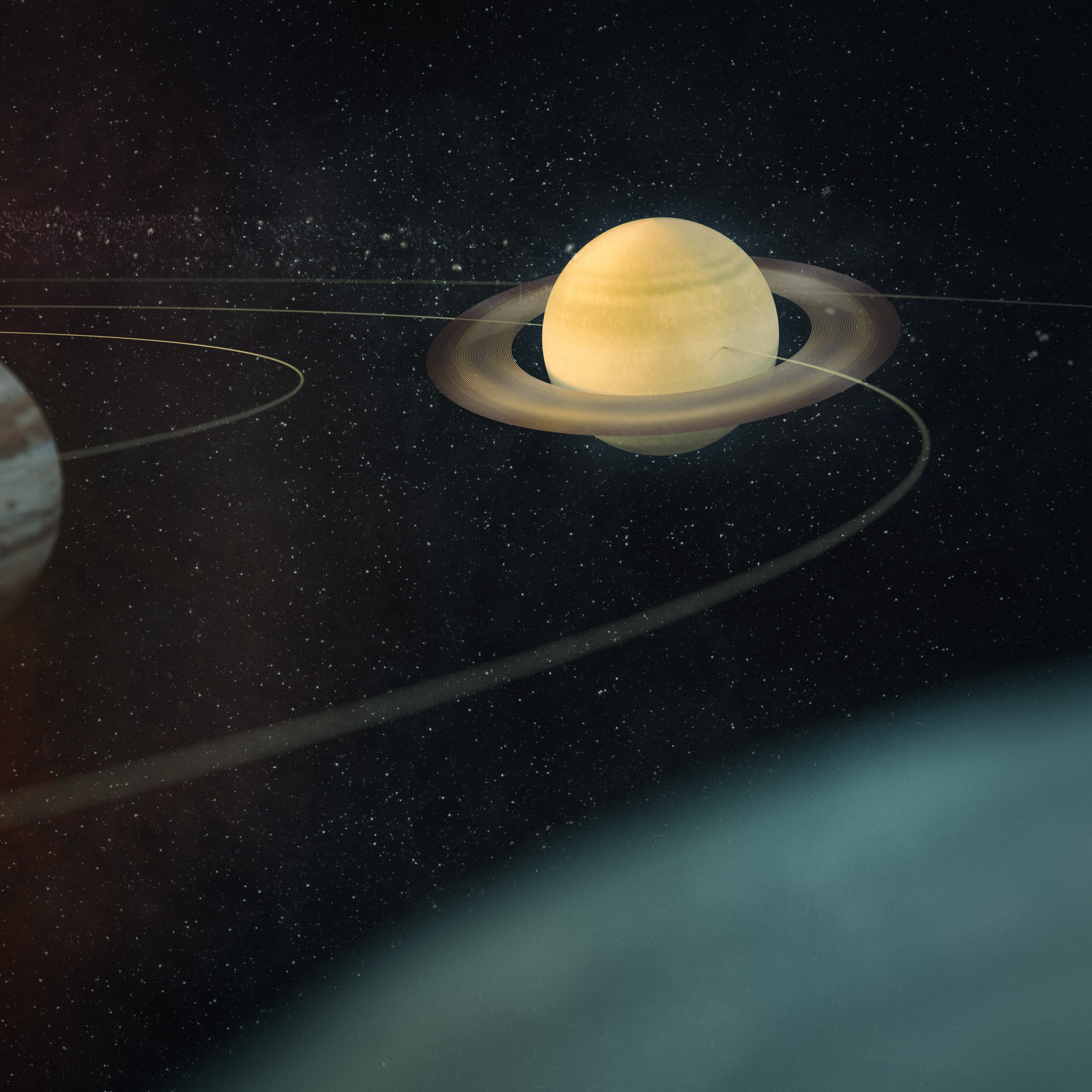 Кольца Сатурна и урана